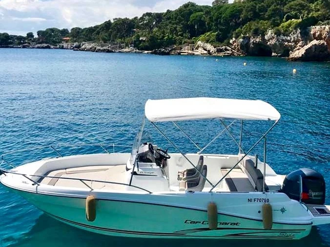 Yacht charter Antibes cheap Cap Camarat 6.5 Style