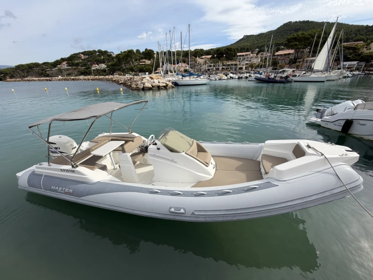 RIB rental with or without captain Master La Madrague