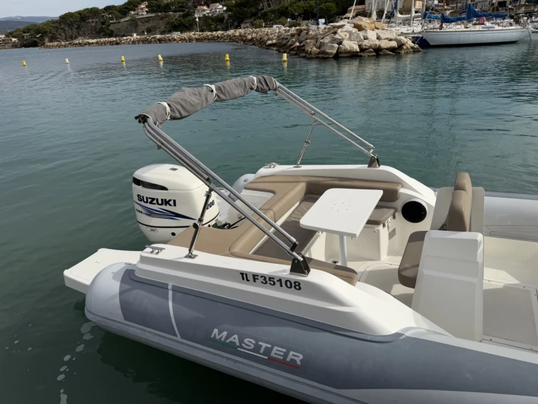 Bareboat Rental RIB Master with a boat licence
