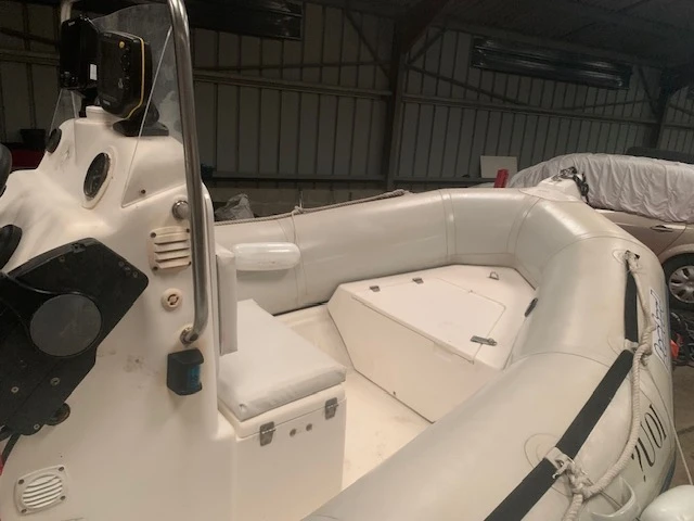 Bareboat Rental RIB Zodiac with a boat licence