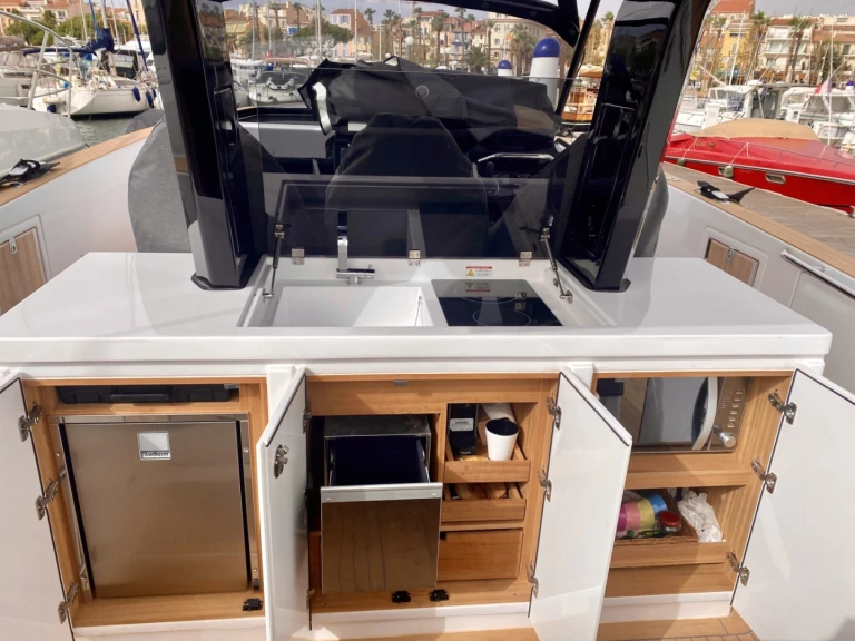 Pardo Yachts Pardo 38 charter bareboat or captained in  Cogolin