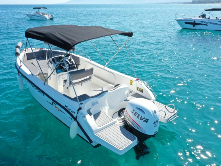 Motorboat rental in Latchi - Karel F 19