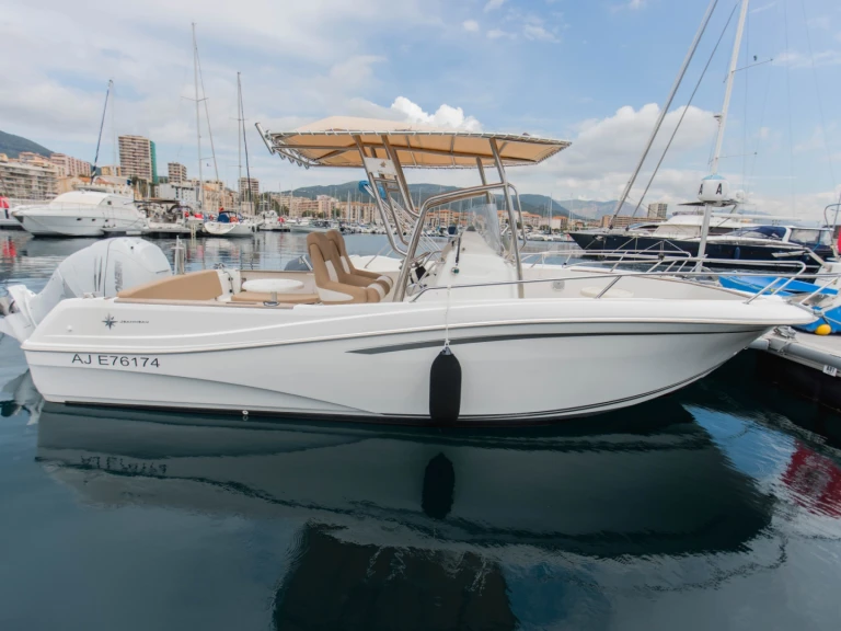 Bénéteau Cap Camarat 7.5 CC charter bareboat or captained in  Ajaccio