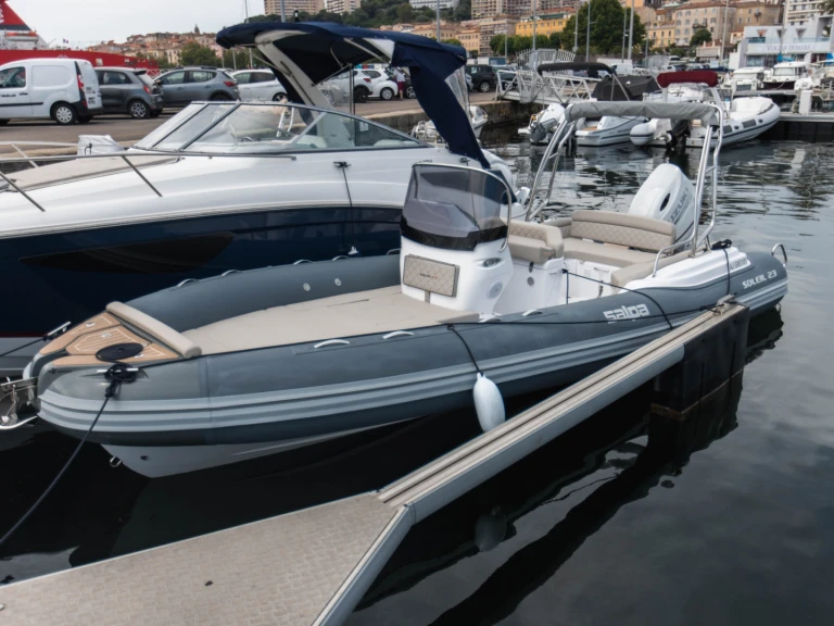 Bareboat Rental RIB Salpa with a boat licence