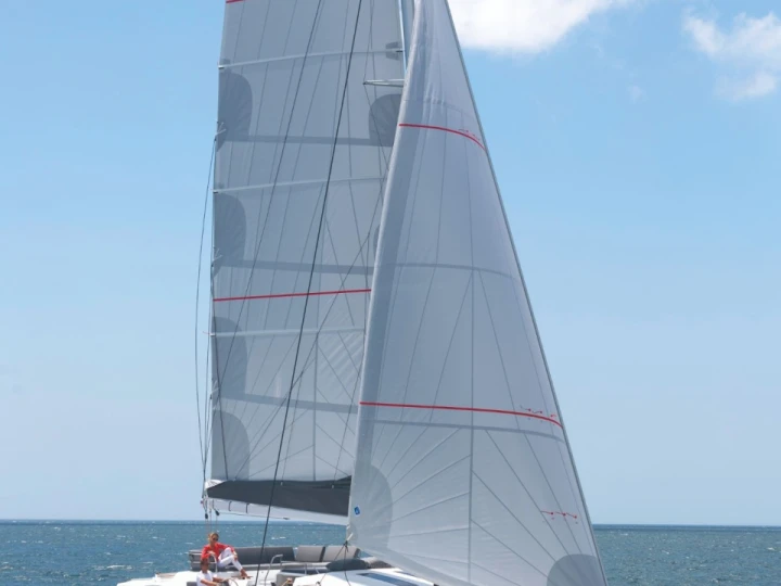 Bareboat Rental Catamaran Fountaine Pajot with a boat licence