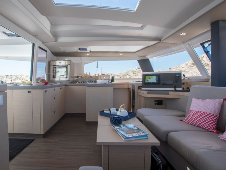 Fountaine Pajot Astrea 42 charter bareboat or captained in  Ajaccio