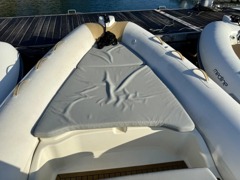 Bareboat Rental RIB Zodiac with a boat licence