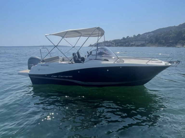 Motorboat rental in Cannes - Jeanneau Cap Camarat 6.5 WA