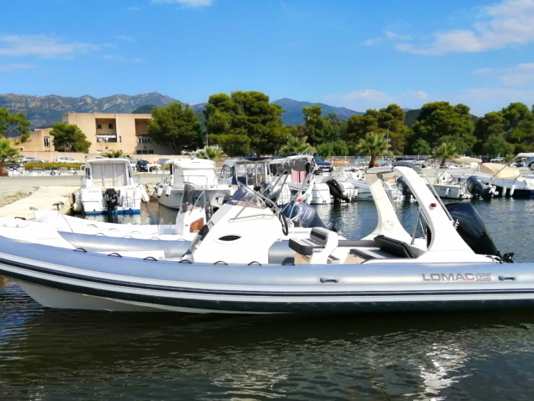 RIB rental with or without captain Lomac Saint-Florent