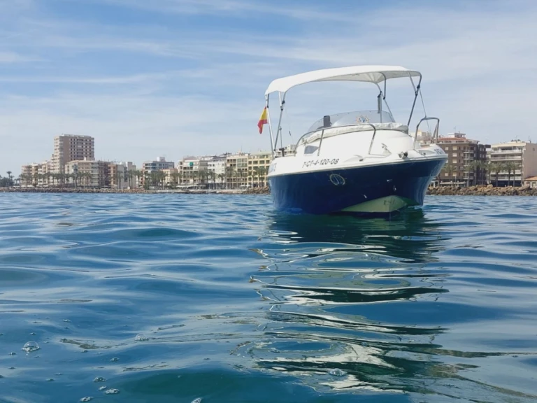 Motorboat rental with or without captain Quicksilver Torrevieja