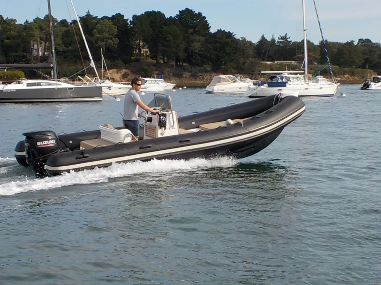 RIB rental with or without captain Joker Boat Arradon