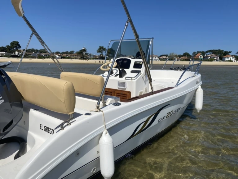 Capelli Cap 20.5 Open charter bareboat or captained in  Lège-Cap-Ferret