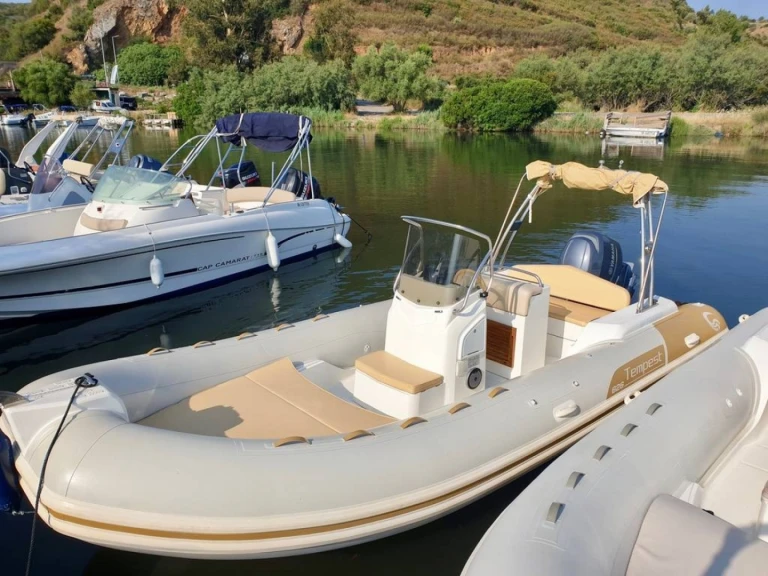 Capelli Tempest 626 charter bareboat or captained in  Saint-Florent