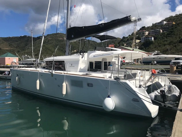 Lagoon Lagoon 450 F charter bareboat or captained in  Sant Antoni de Portmany