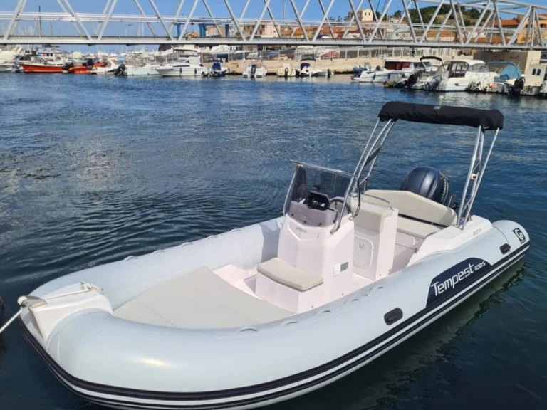 Capelli Tempest 630 charter bareboat or captained in  Saint-Florent