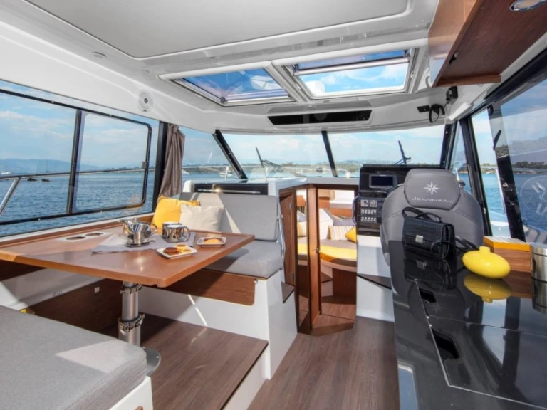 Jeanneau Merry Fisher 1095 charter bareboat or captained in  La Trinité-sur-Mer