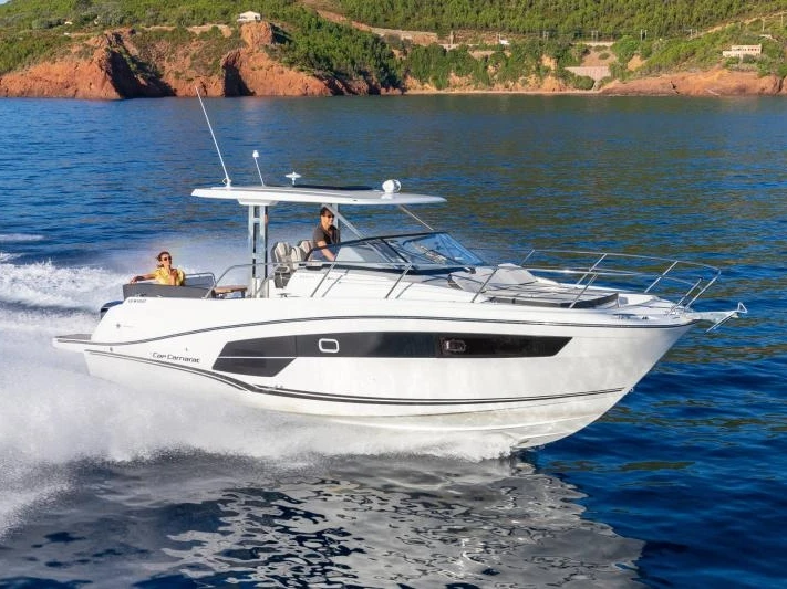 Jeanneau Cap Camarat 10.5 WA série 2 charter bareboat or captained in  La Trinité-sur-Mer