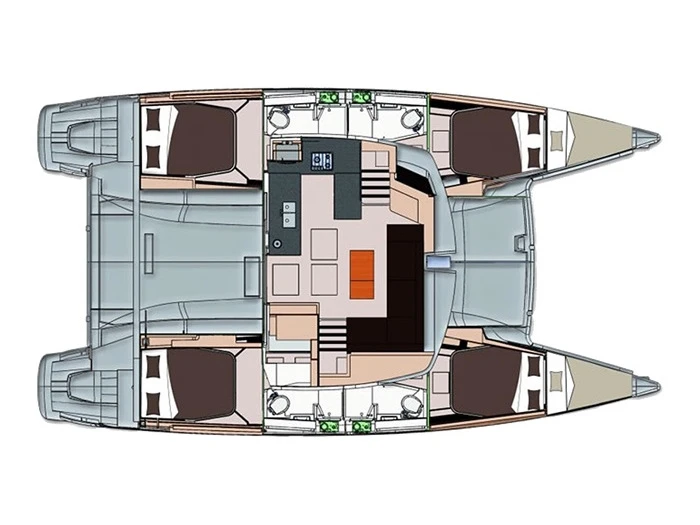 Fountaine Pajot Helia 44 in Sant Antoni de Portmany on SamBoat