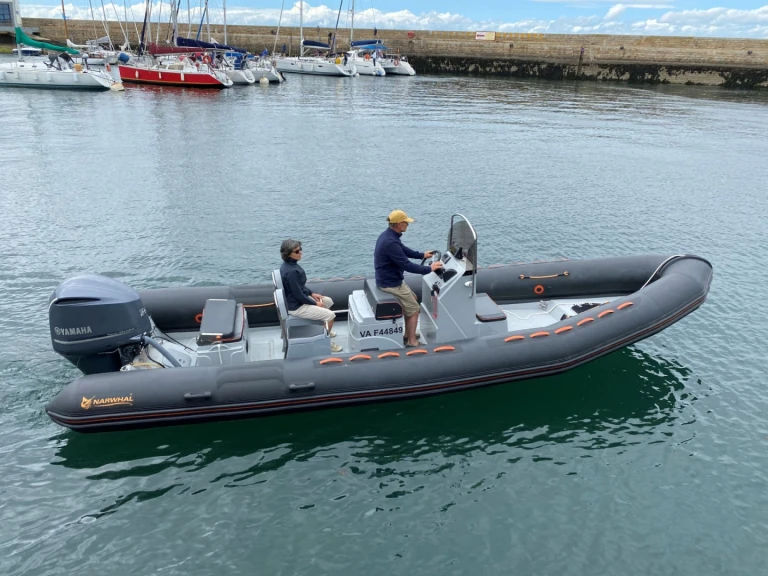 RIB rental with or without captain Narwhal Port-Louis