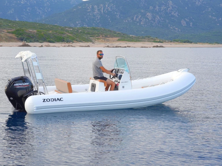RIB rental with or without captain Zodiac Propriano