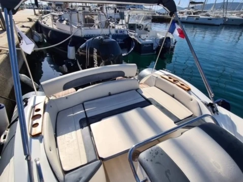 Nuova Jolly Prince 23 charter bareboat or captained in  Propriano