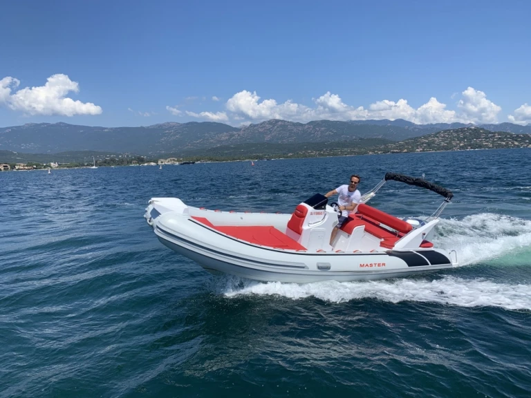 Bareboat Rental RIB Master with a boat licence
