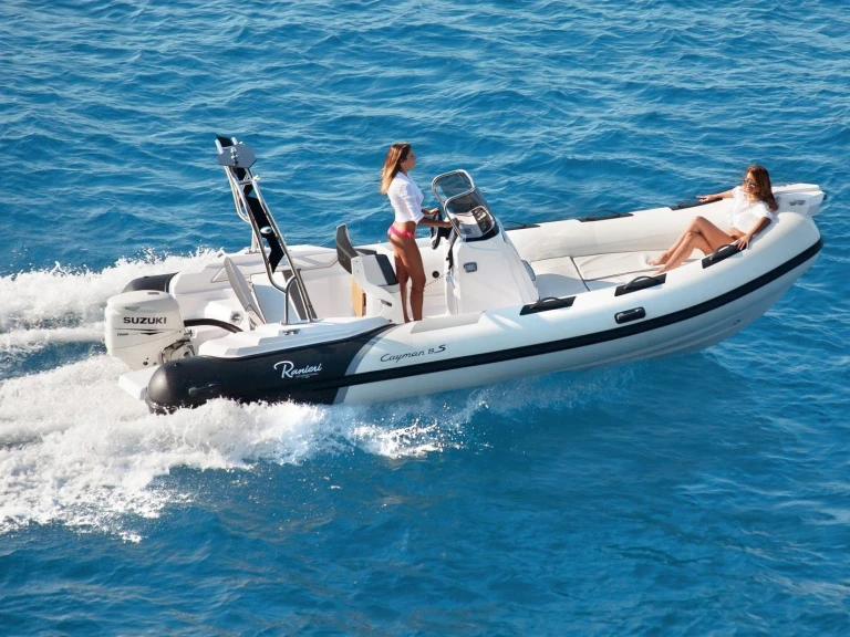 Ranieri cayman 19 charter bareboat or captained in  Porto-Vecchio