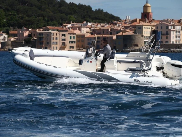 RIB rental with or without captain Bsc Cogolin