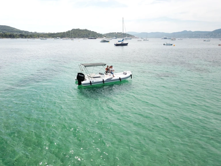 RIB rental with or without captain Bsc Cogolin