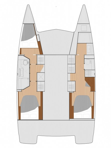 Bareboat Rental Catamaran Fountaine Pajot with a boat licence