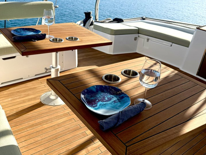 Catamaran rental with or without captain Bali Saint Martin