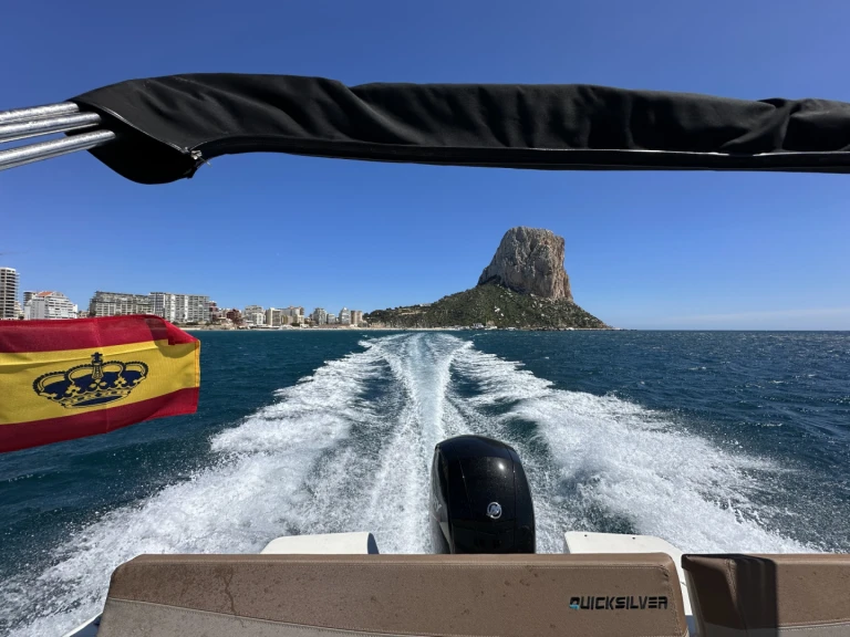 Motorboat rental in Calp / Calpe - Quicksilver Activ 605 Open