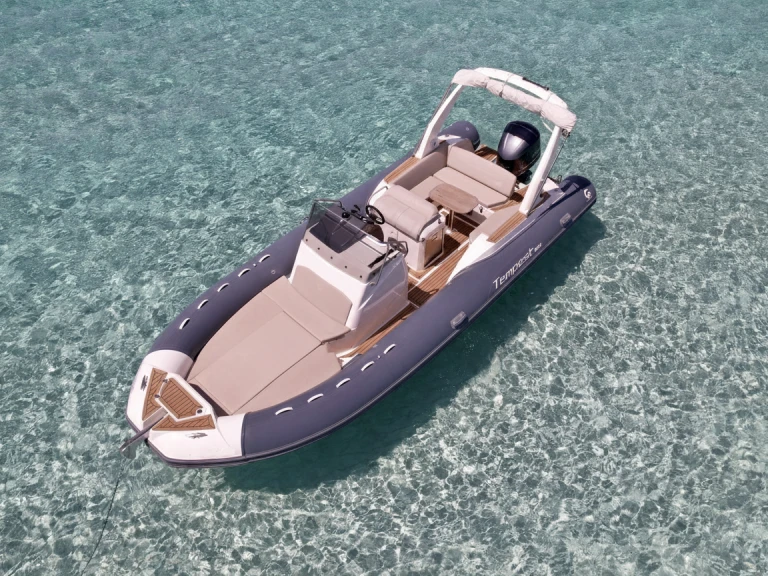 Capelli Tempest 800 charter bareboat or captained in  Marina Botafoch