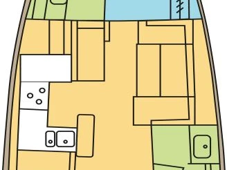 Jeanneau Sun Odyssey 410 charter bareboat or captained in  Lefkáda