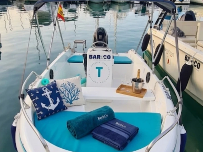 Quicksilver Quicksilver 500 Commander charter bareboat or captained in  Alicante