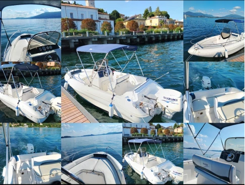 Motorboat rental with or without captain Orizzonti Leggiuno