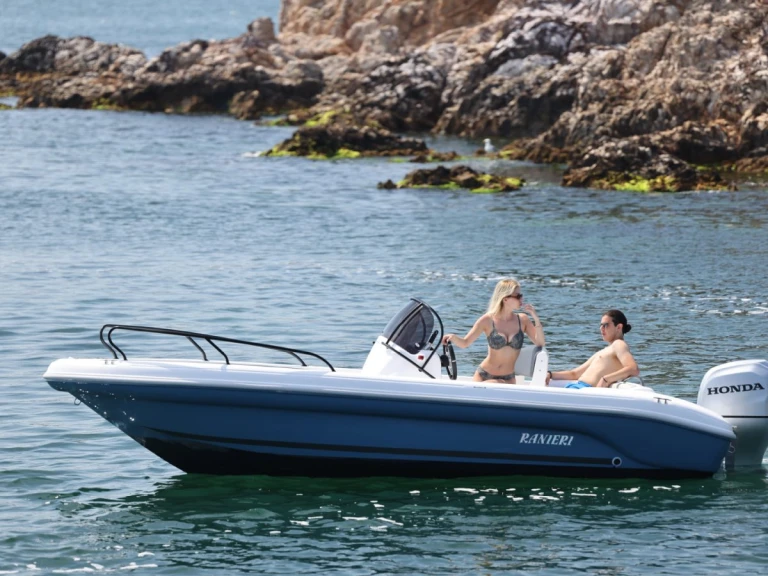 Ranieri Shark 19 charter bareboat or captained in  Lignano Sabbiadoro