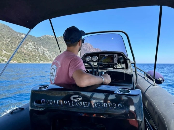 RIB for rent Plomari at the best price