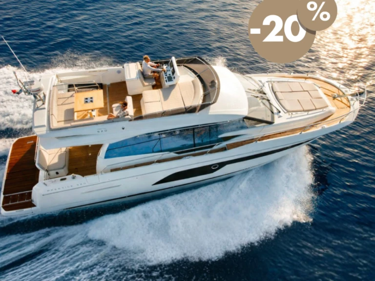 Motorboat rental in Beaulieu-sur-Mer - Prestige Yachts 520 Fly 