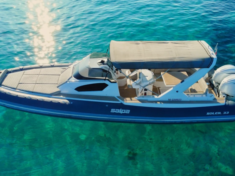 Bareboat Rental RIB Salpa with a boat licence