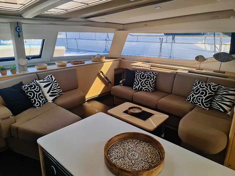 Boat rental Fountaine Pajot Aura 51 in Néa Péramos on Samboat