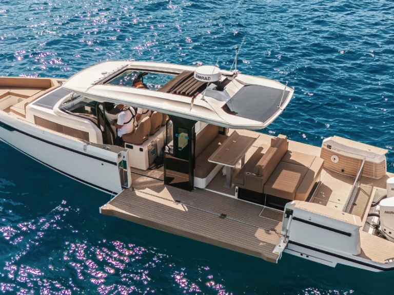 Motorboat rental in Marina Botafoch - Saxdor 400 GTS