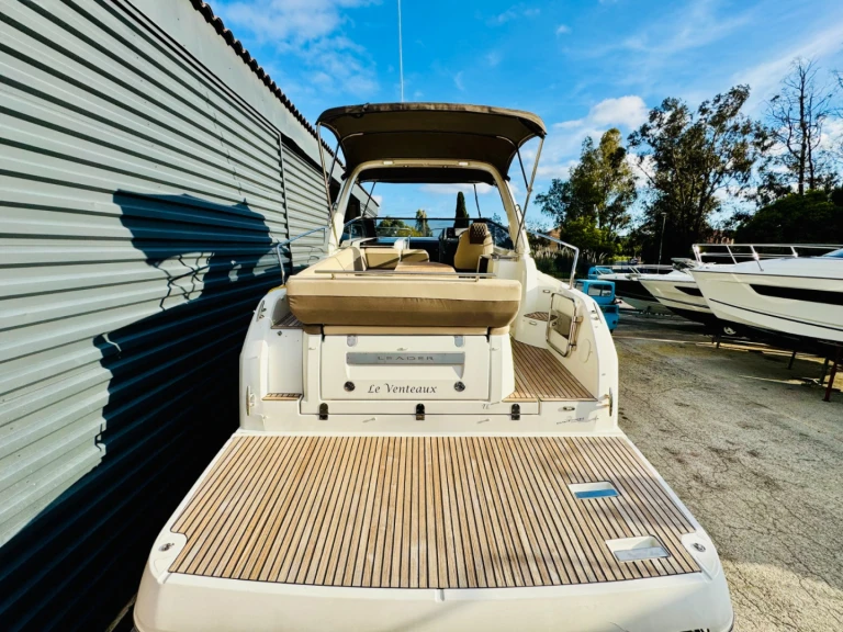 Jeanneau Leader 30 charter bareboat or captained in  Fréjus