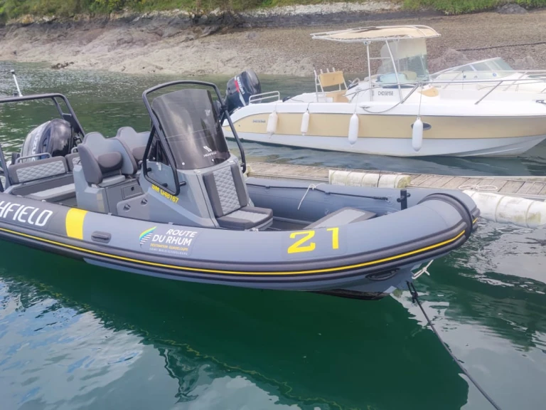 RIB rental with or without captain Highfield Dinard