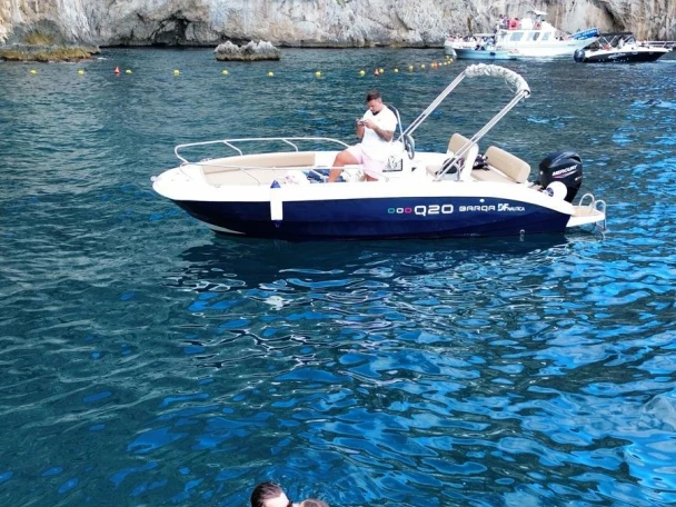 Barqa Q20 charter bareboat or captained in  Positano