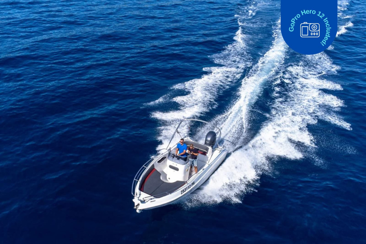 Rent a Motorboat Bluline 21 Ft Open in Lukoran (Blueline 21 Open