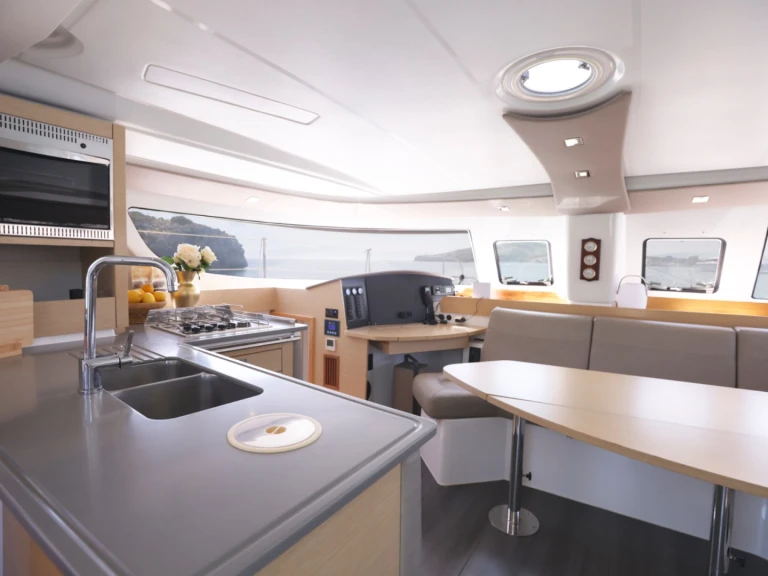 Fountaine Pajot Lipari 41 in Milta Bodrum marina on SamBoat