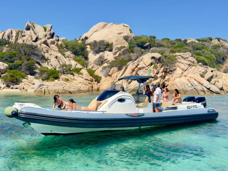 RIB rental with or without captain Altamarea La Maddalena