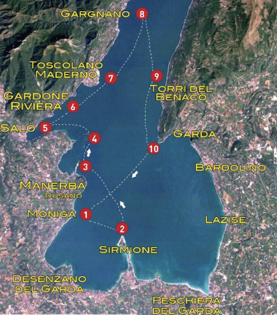 Barqa Q20 charter bareboat or captained in  Moniga del Garda