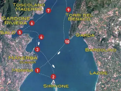 Barqa Q20 charter bareboat or captained in  Moniga del Garda